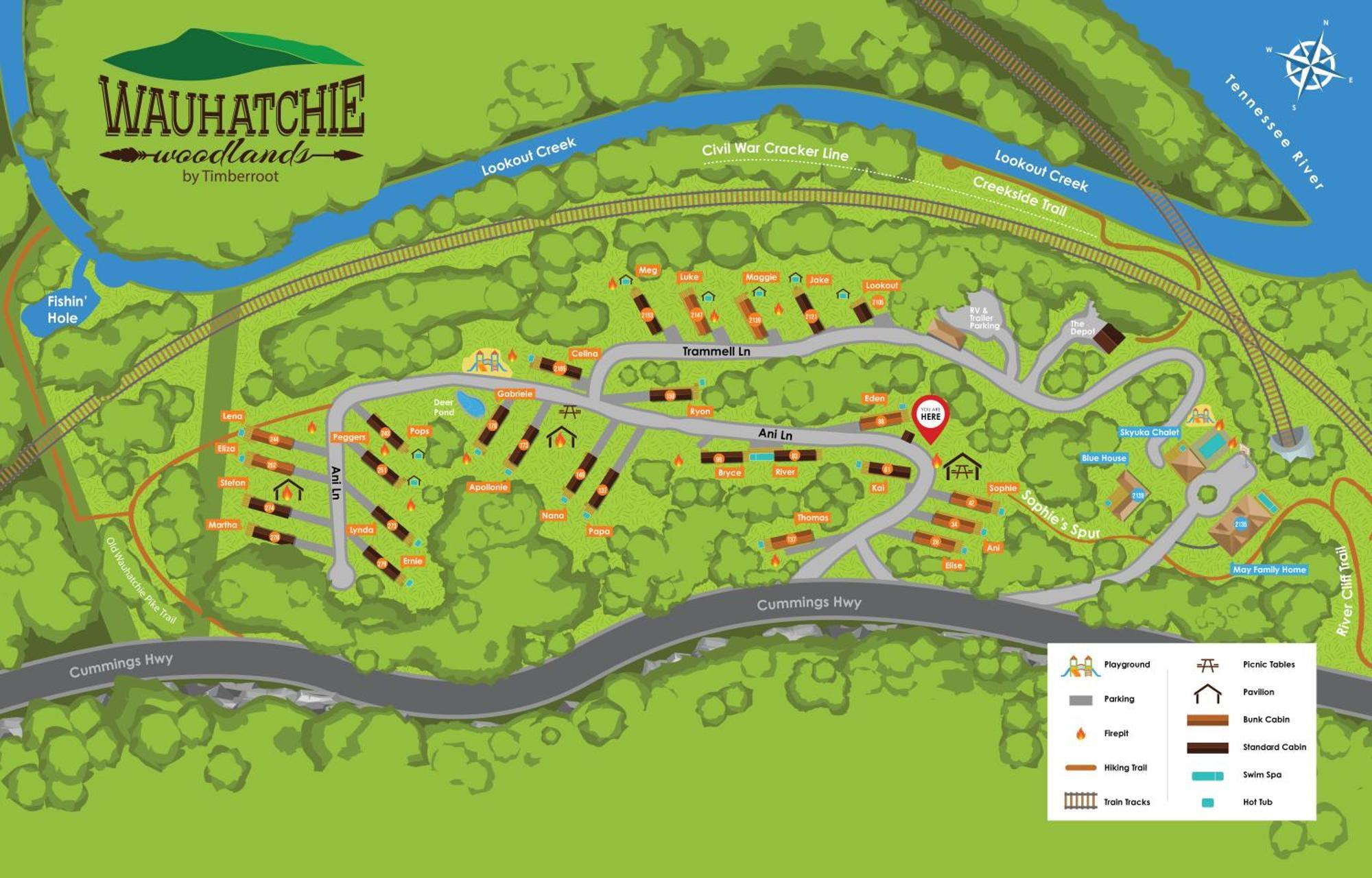 River Cabin Hot Tub & Swim Spa Near Downtown Chattanooga Ngoại thất bức ảnh